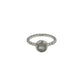 Circle Gemstone Beaded Ring