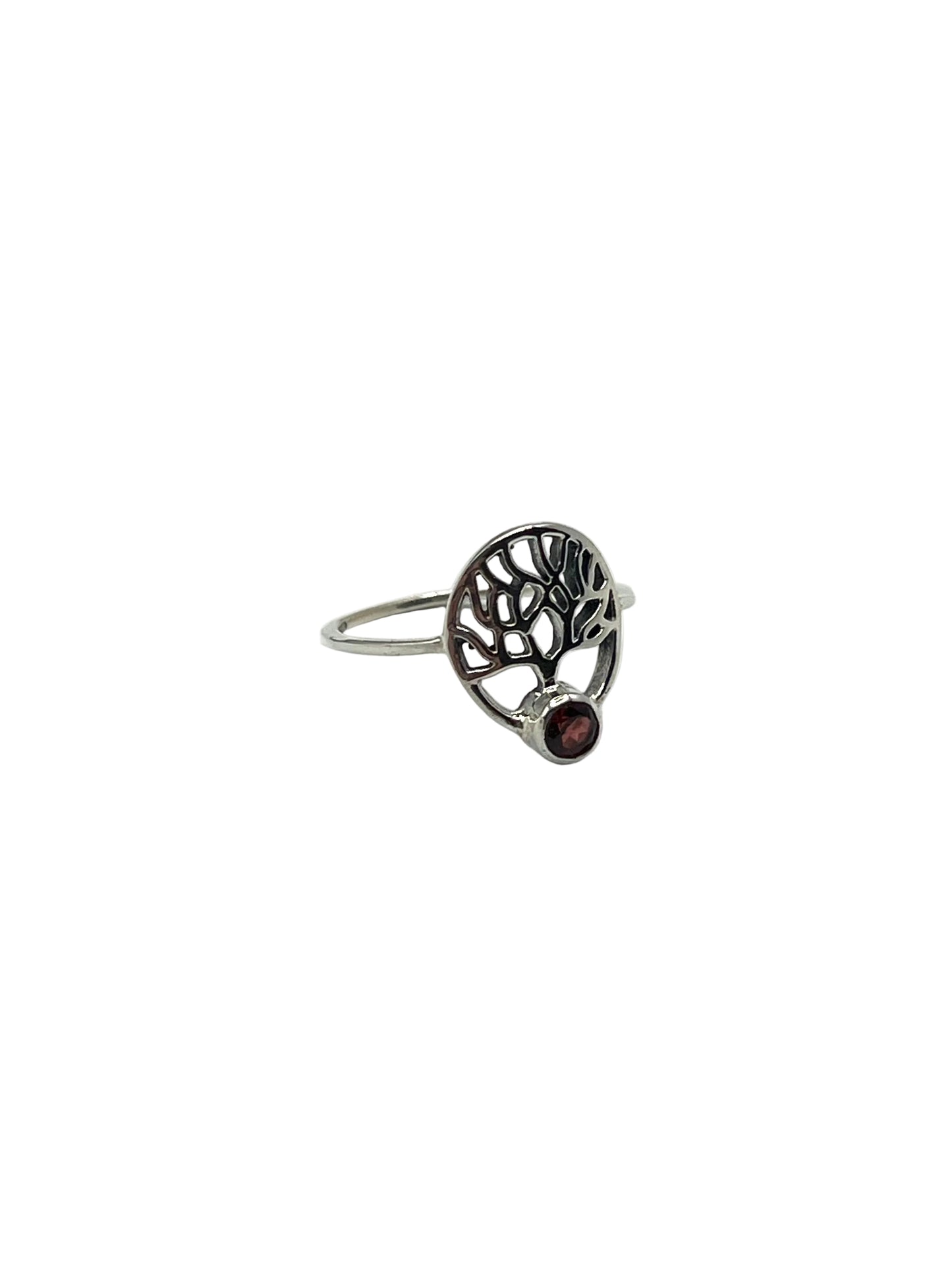 Tree of Life Gemstone Rings