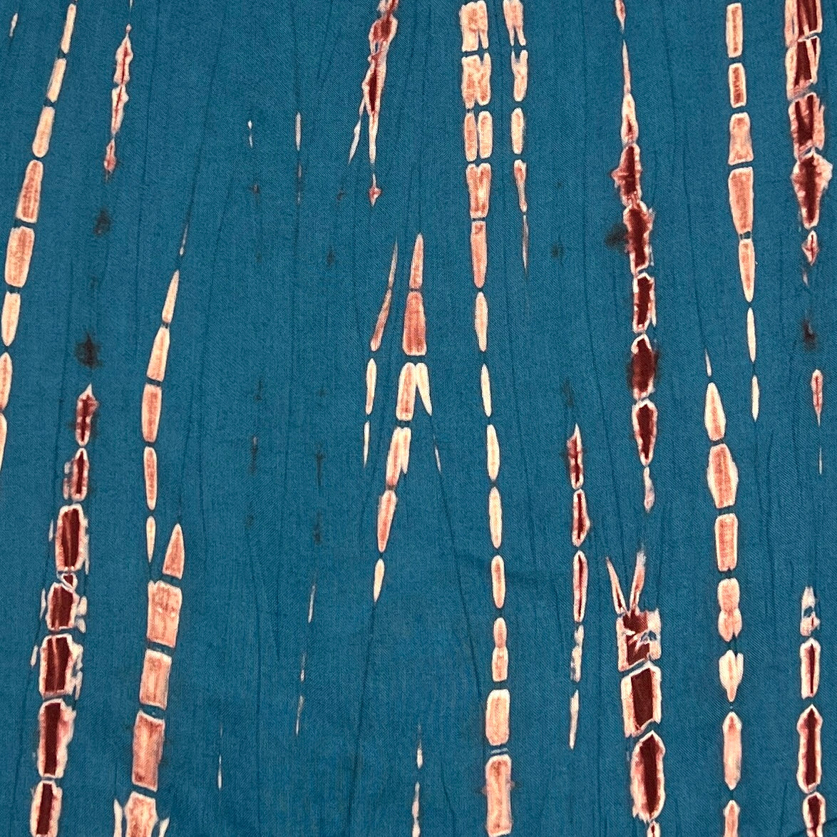 Tie Dyed Striped Ruffle Jacket