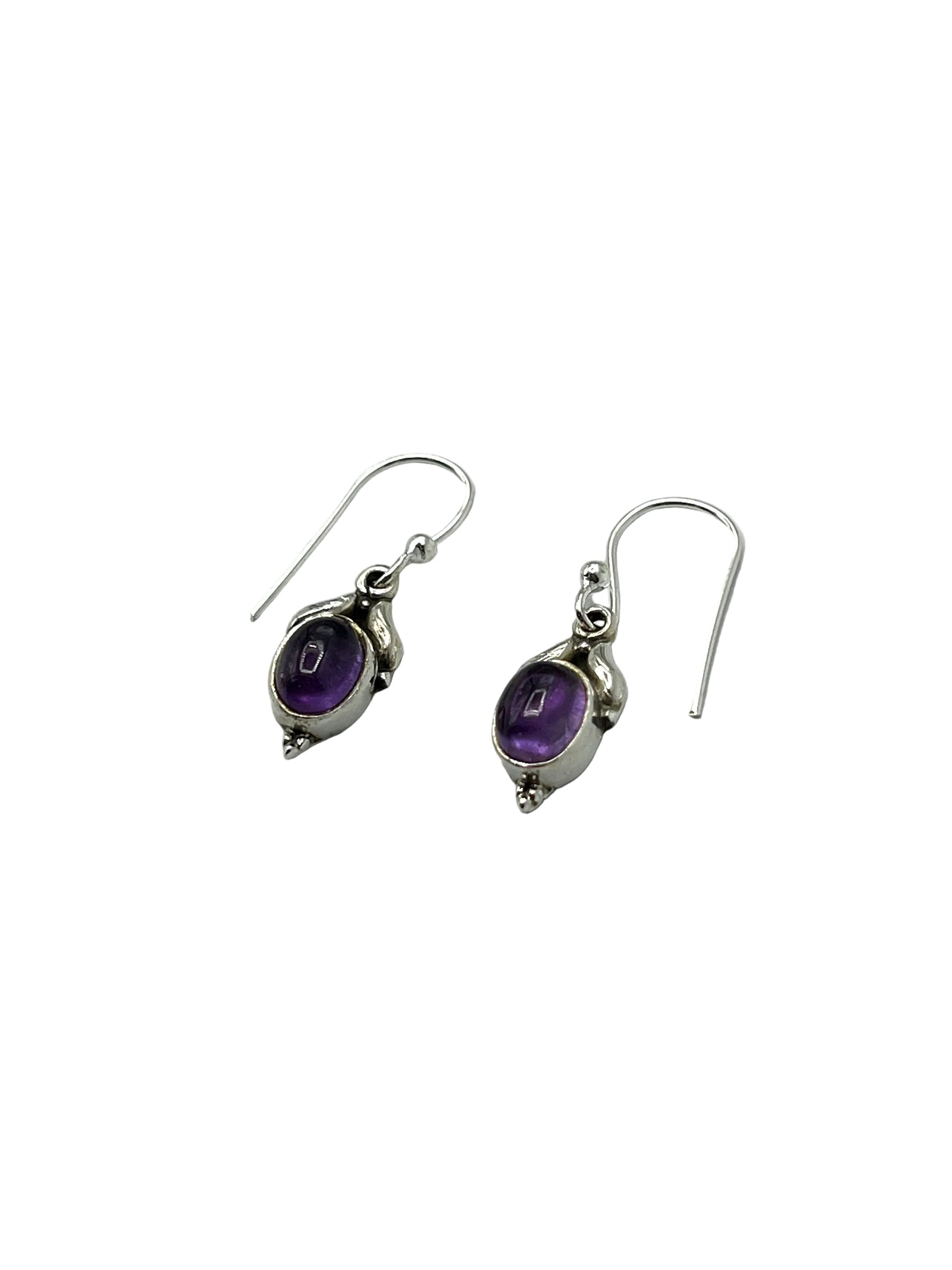 Leaf Gemstone Earrings