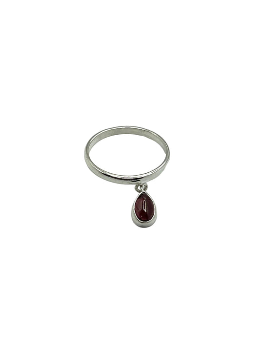 Dangle Gemstone Rings