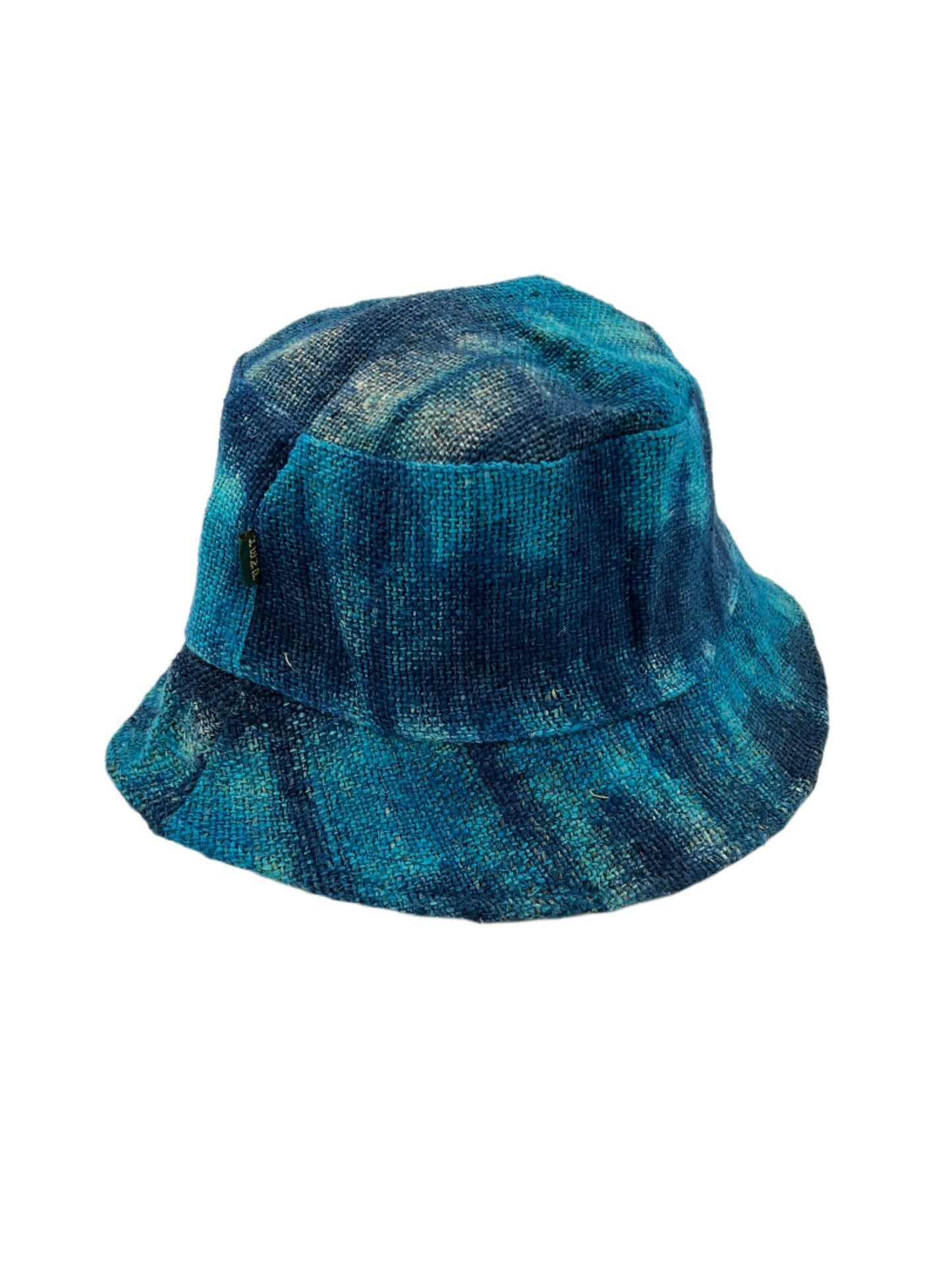 Hemp Blue Tie Dye Bucket Hat