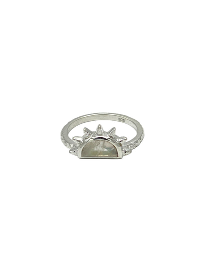 Rising Sun Gemstone Ring