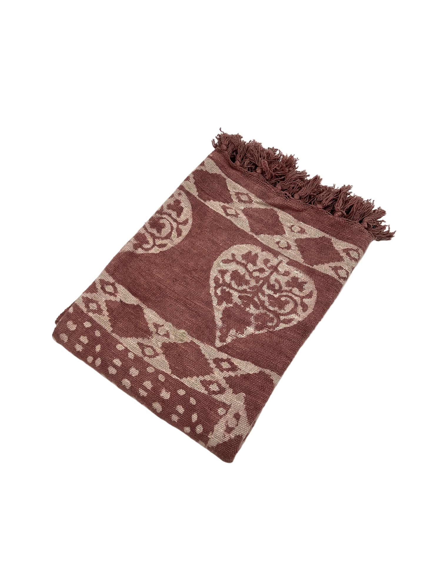 Block Print Throw Blankets