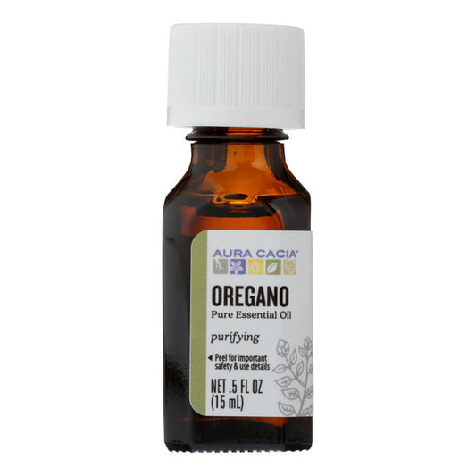 AURA CACIA OREGANO ESSENTIAL OIL 0.5 FL. OZ.