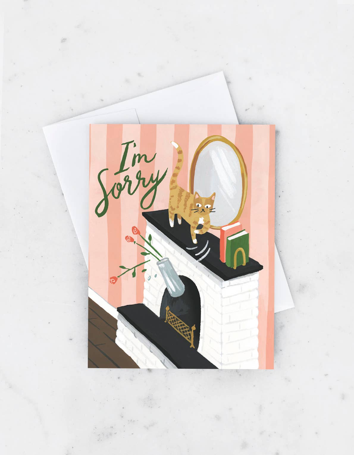 Sorry Cat Greeting Card