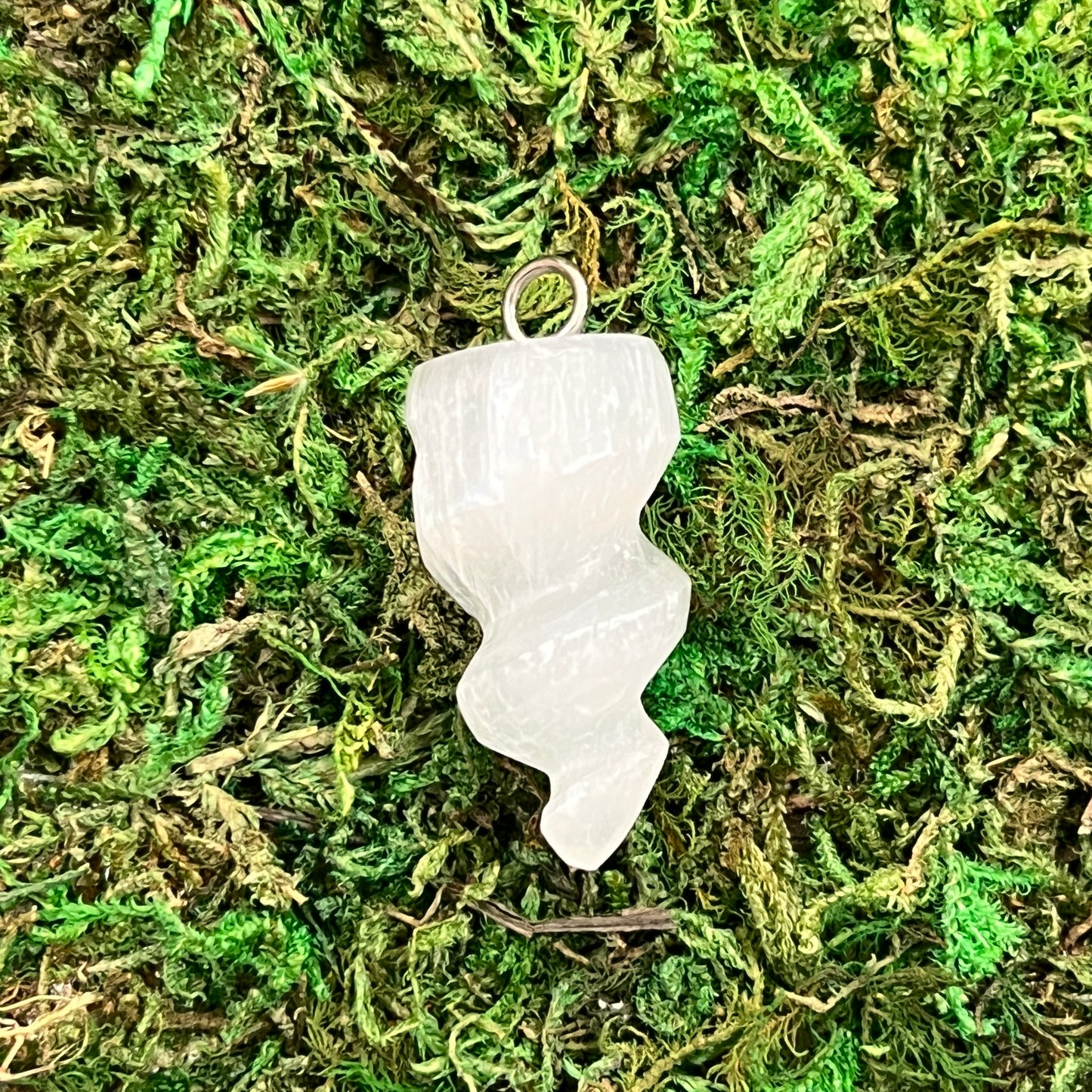 Selenite Pendants