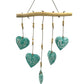 Wood Heart Mobiles