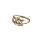Polki Diamonds Double Band Ring