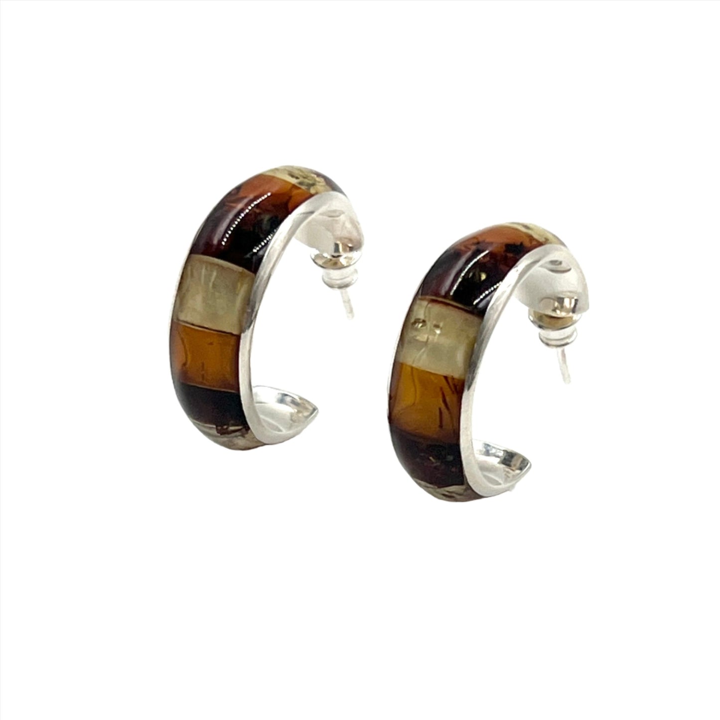 Multi Amber Hoops