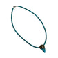 Silver Turquoise Tooth Necklace