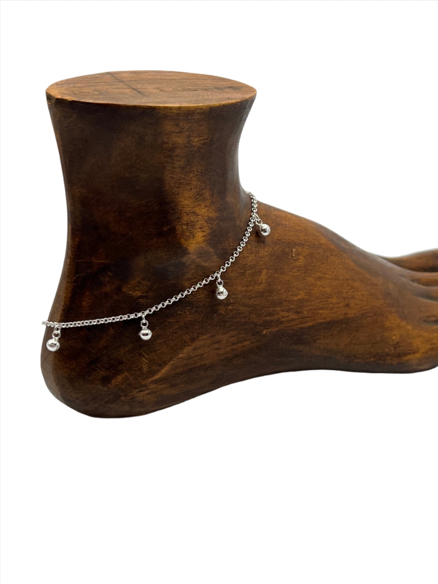 Sterling Silver Thai Multi Bell Anklets