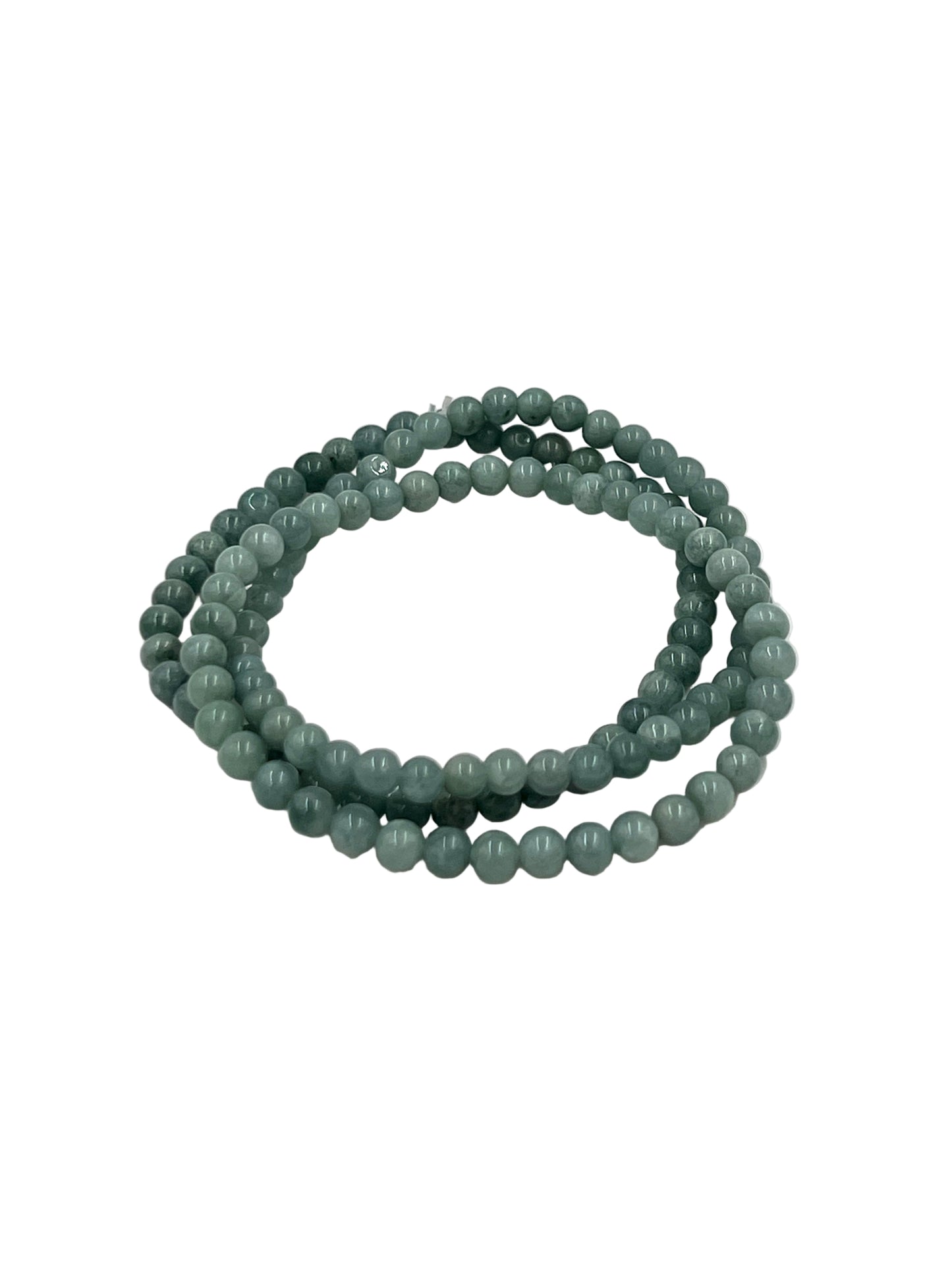 Jade Beaded Stretchy Bracelets