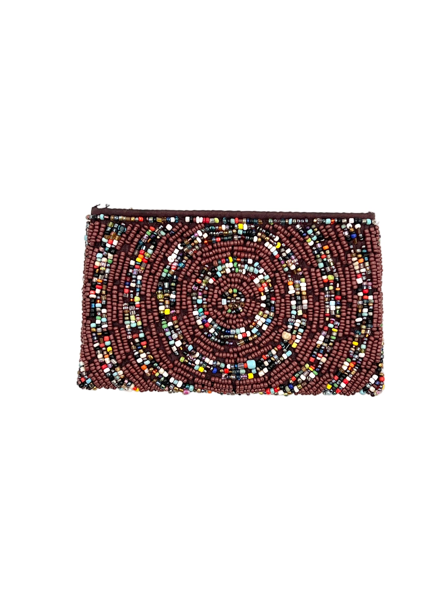 Beaded Circle Coin Purse