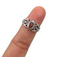 Pink Tourmaline Garden Ring