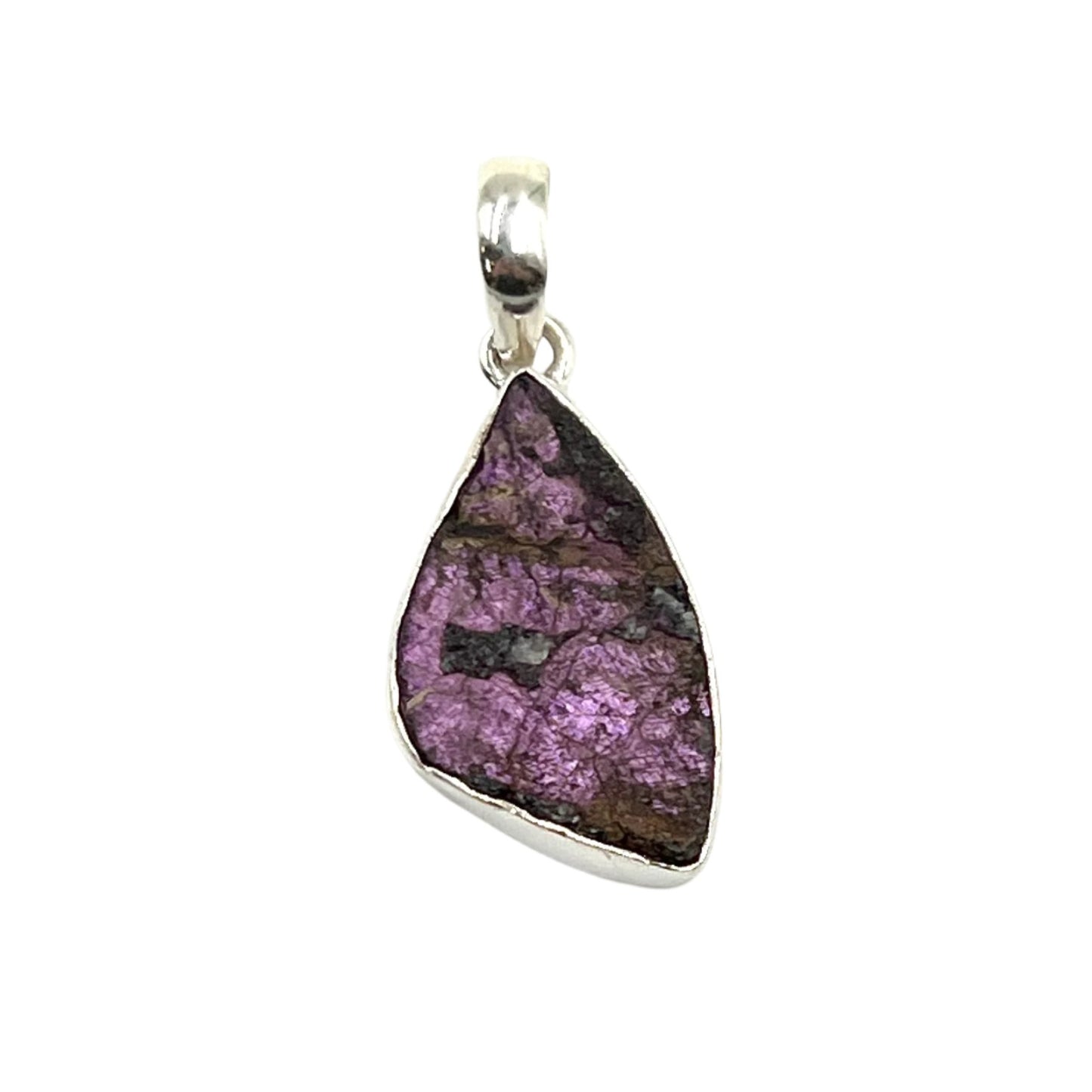 Raw Purpurite Pendants