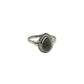Beaded Teardrop Labradorite Ring