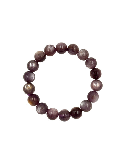 Star Lepidolite Stretchy Bracelets
