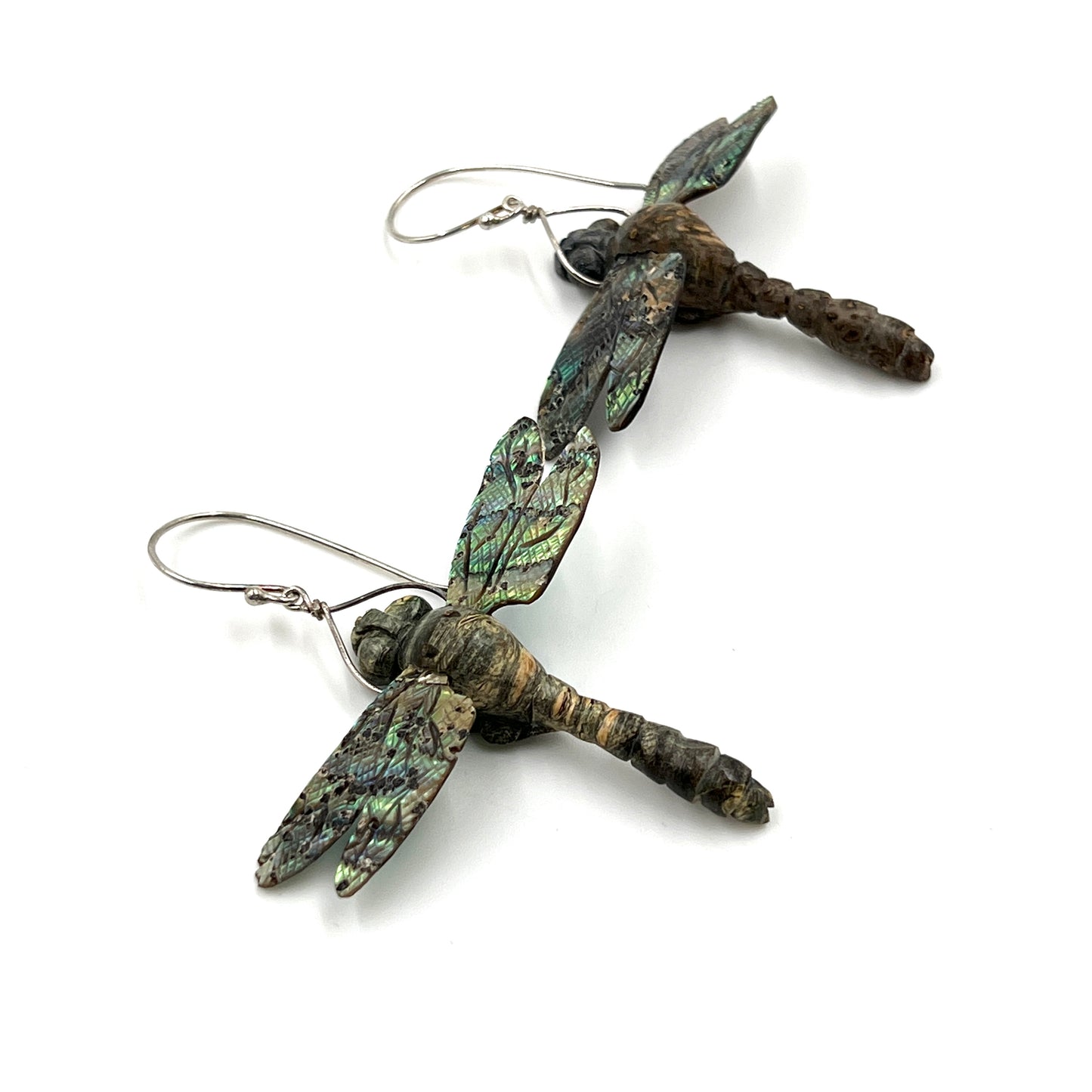 Sterling Silver Dragonfly Earrings