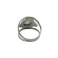 Sterling Silver Labradorite & Moonstone Shield Rings