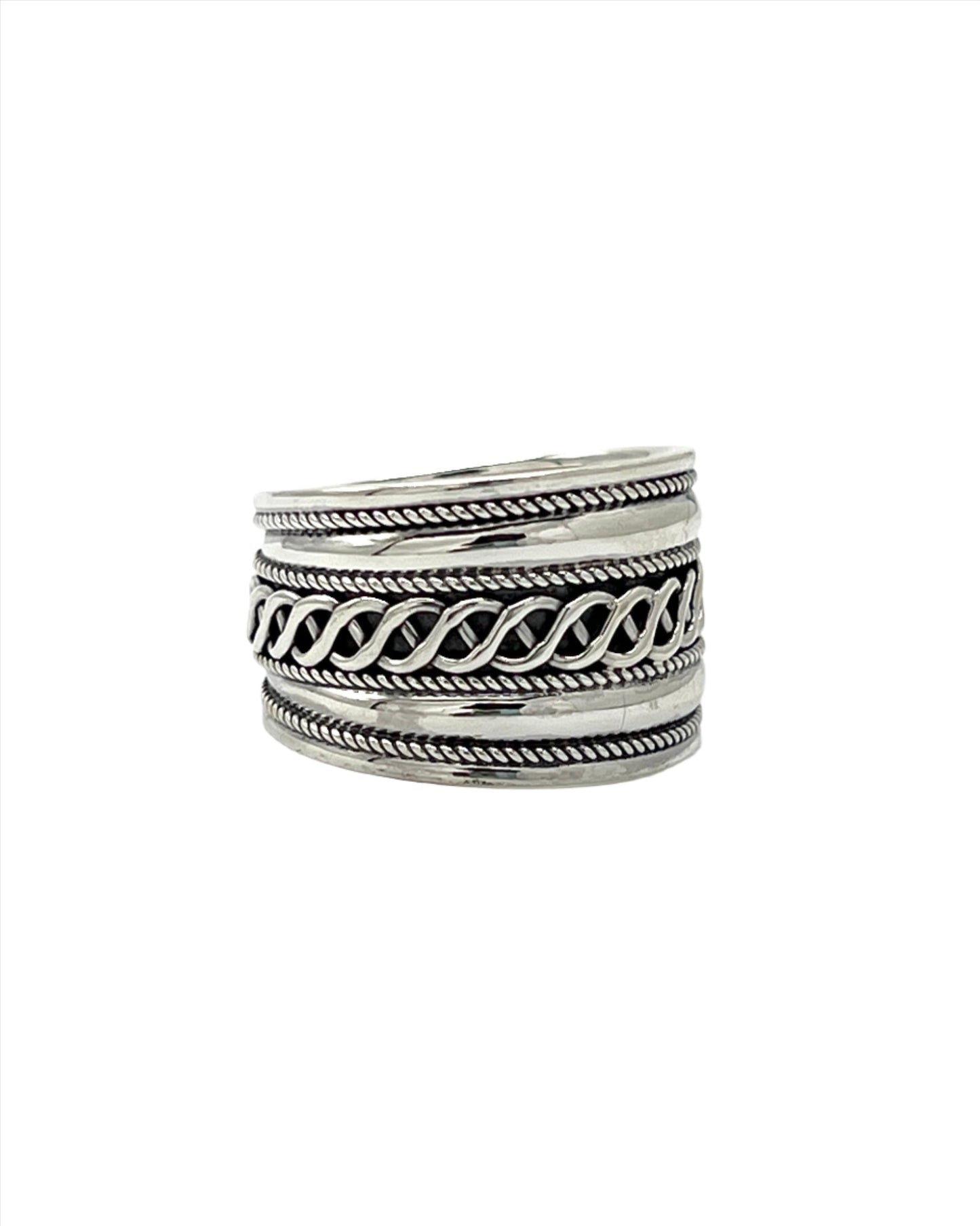 Sterling Silver Celtic Braided Ring