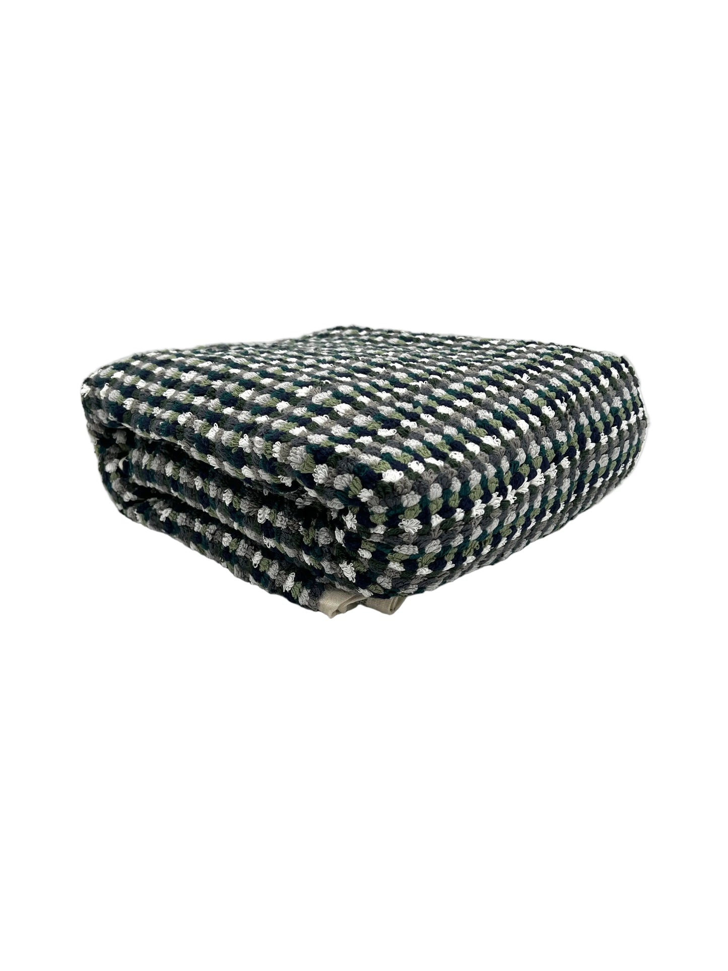 Blue Turkish Dot Spa Towels