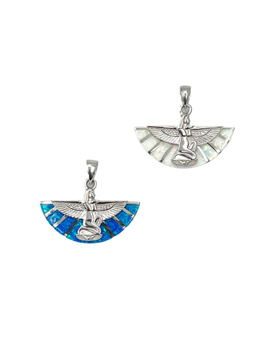 Silver Isis Pendants