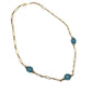 Aquamarine Gold Filled Necklace