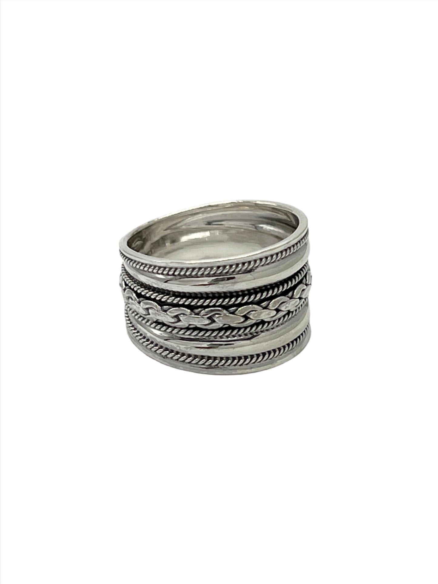 Sterling Silver Braided Ring