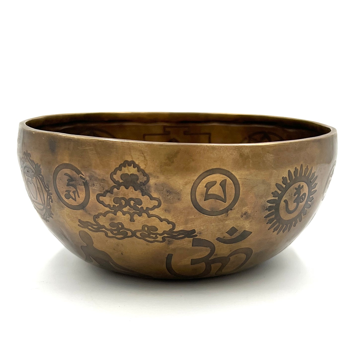 Hand Carved and Tuned Seven Metal Indian Singing Bowls