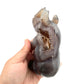Druzy Agate Rhino