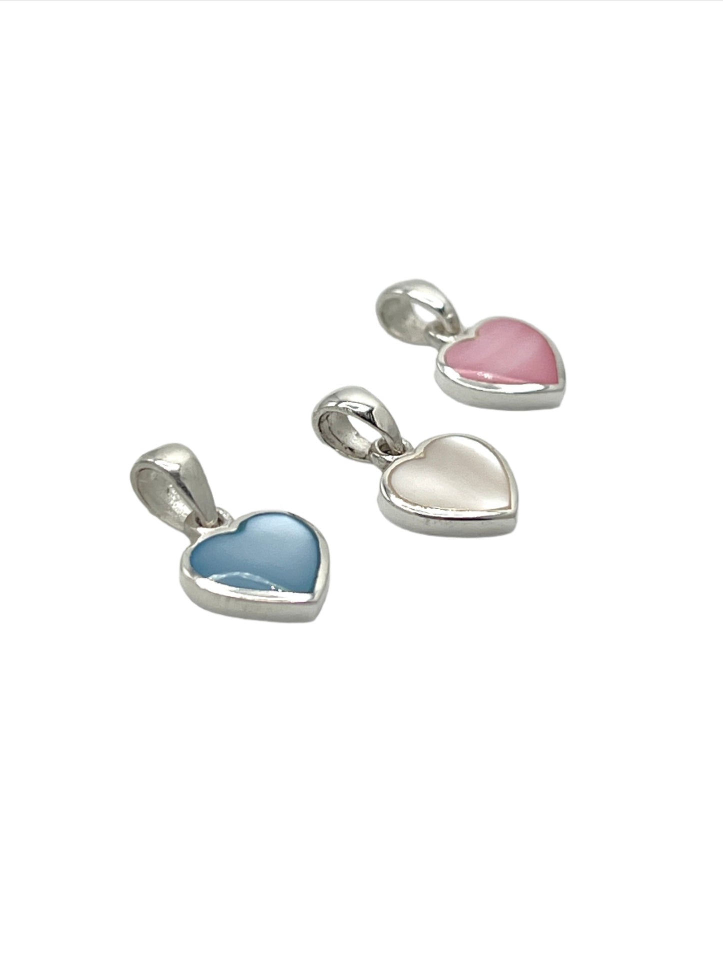 Sterling Silver Heart Pendants