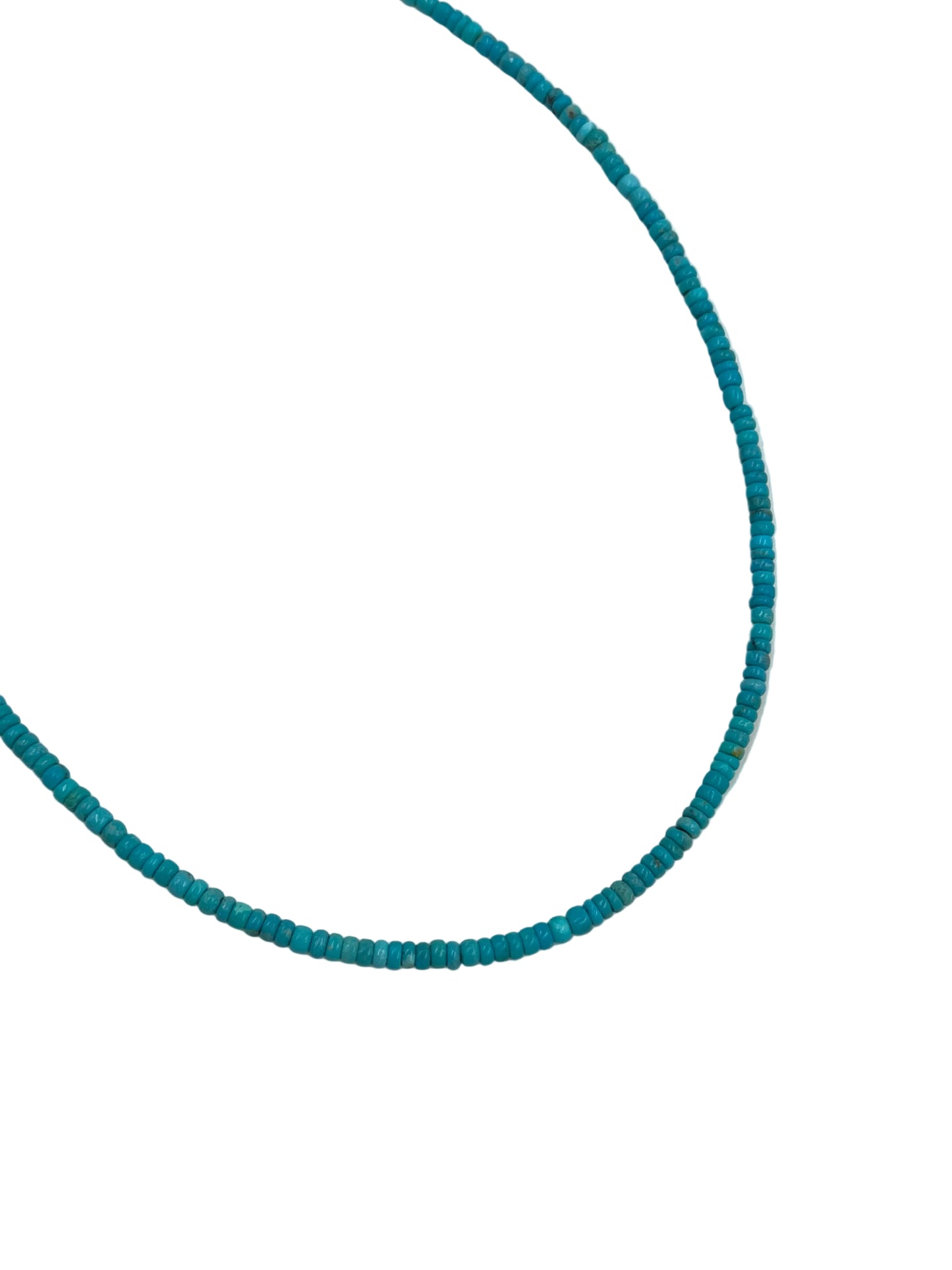 Silver Kingsman Turquoise Necklace