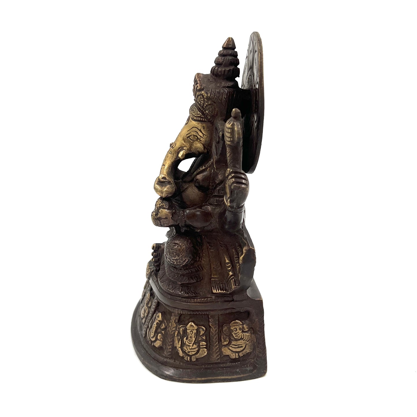 Hand Finished Brass Ganesh Statues