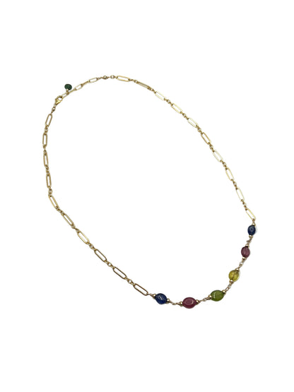 Sapphire Gold Filled Necklaces