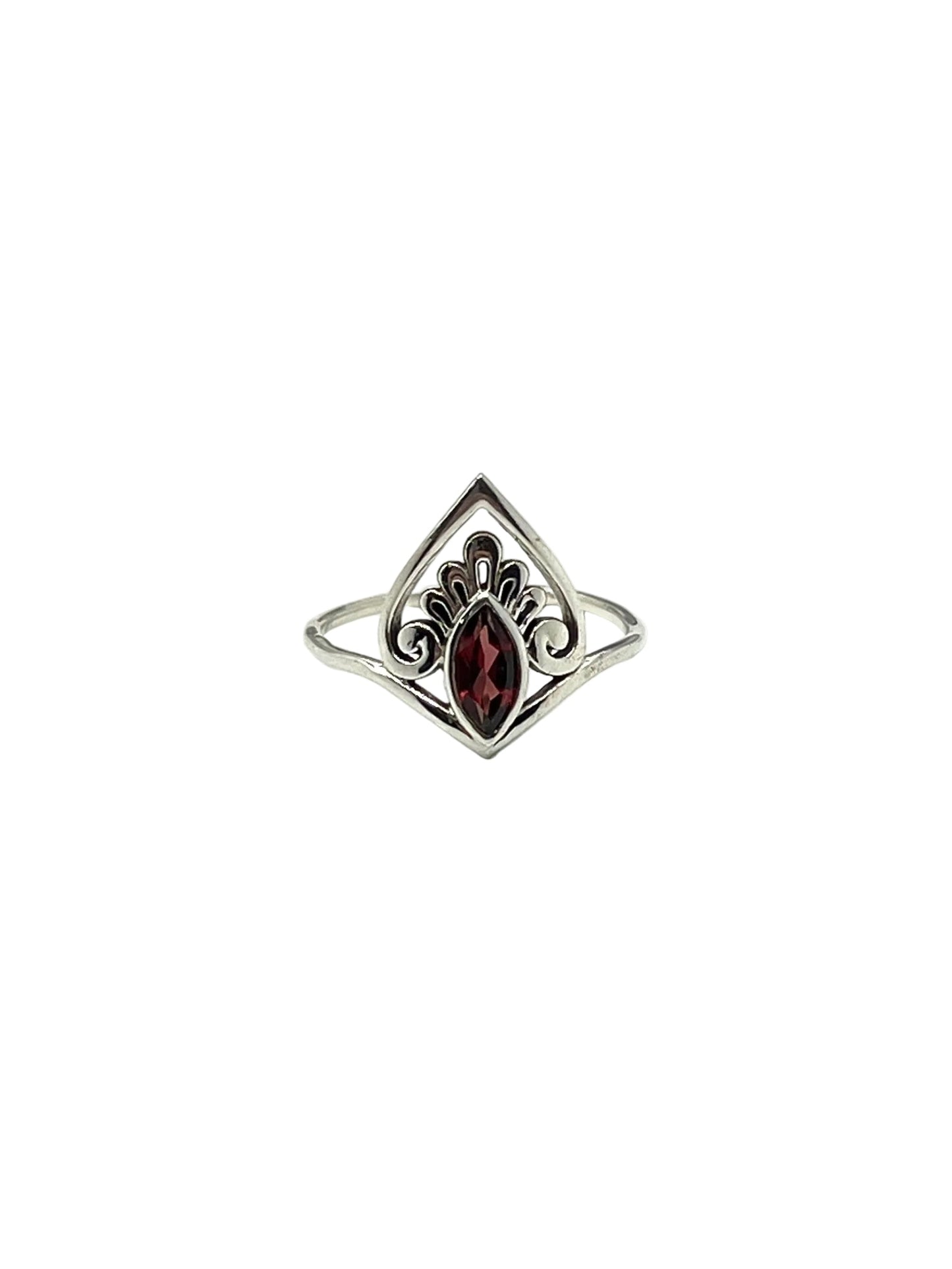 Crown Gemstone Rings