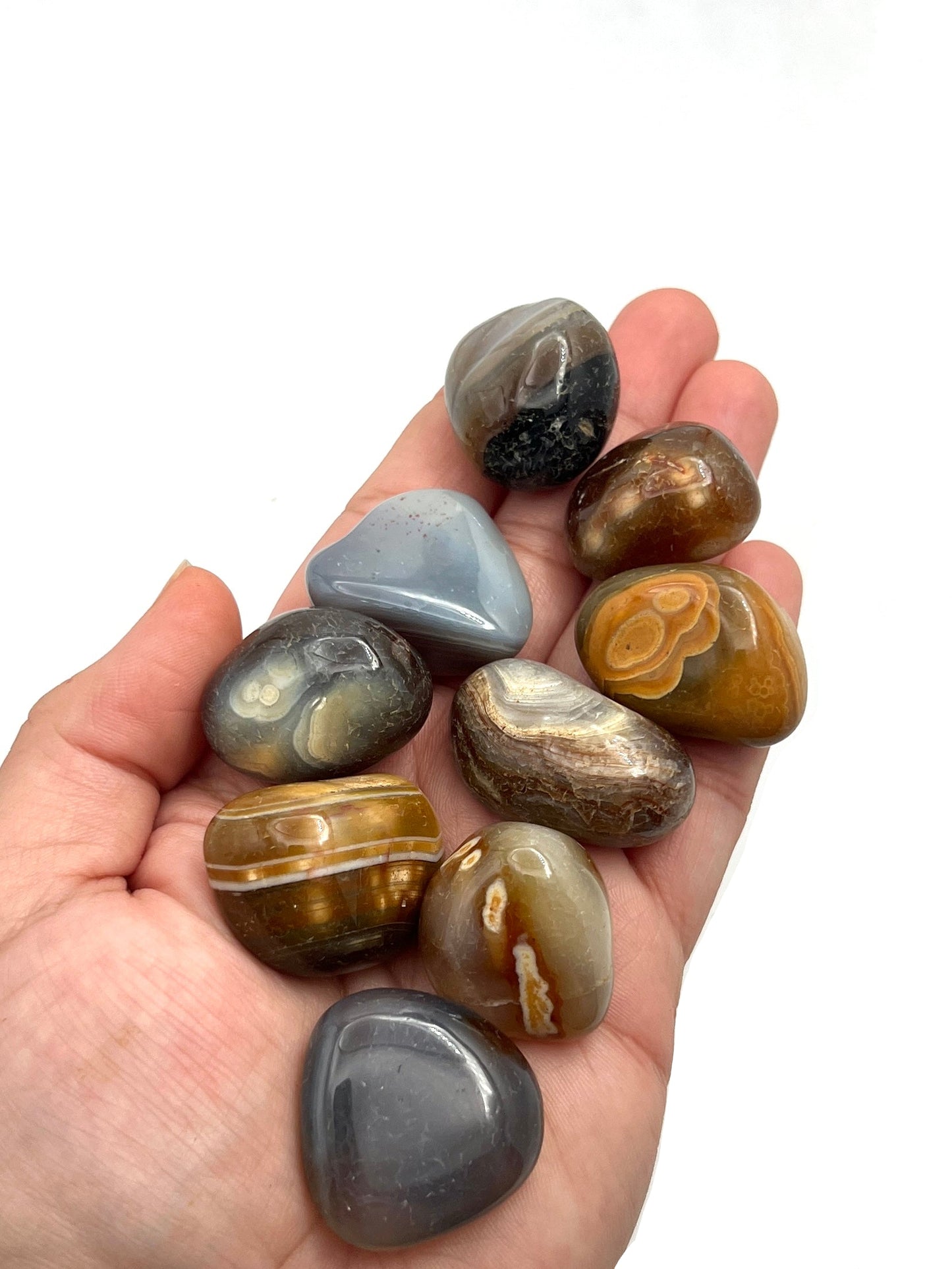 Botswana Agate Tumbles