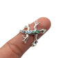 Sterling Silver Shell Lizard Ring