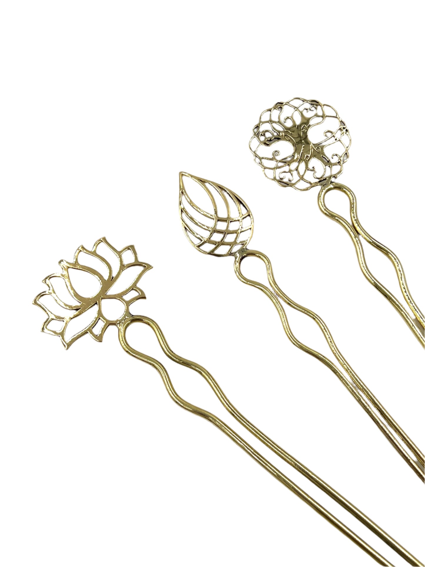 Brass Hair Sticks