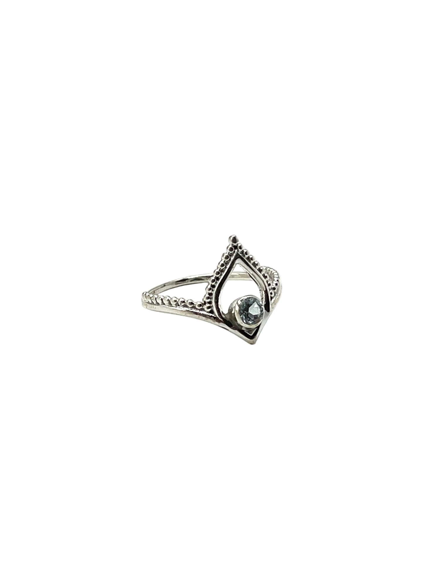 Crown Gemstone Rings