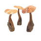 Mushroom Parasite Wood Carvings