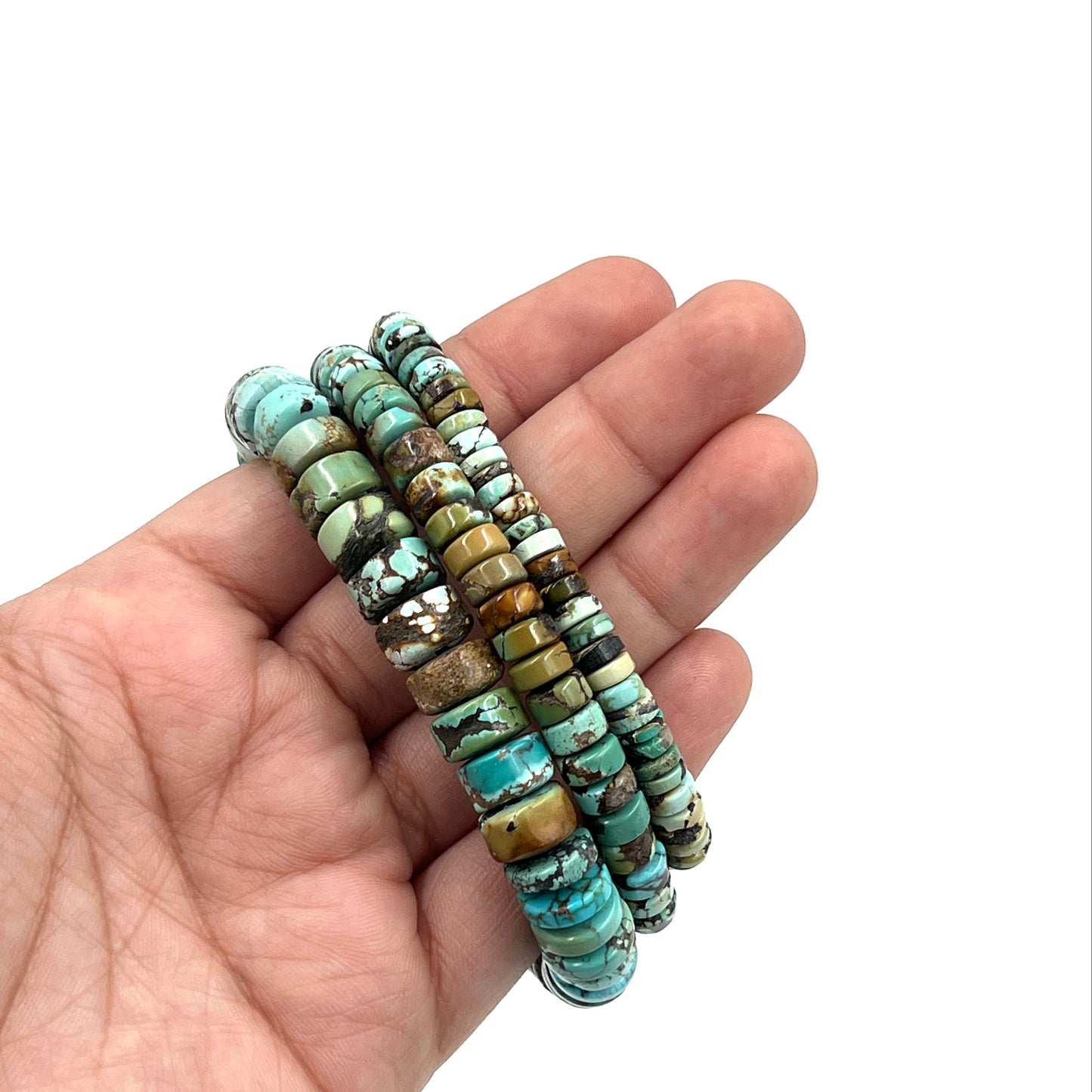 Hubei Turquoise Beaded Bracelets