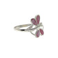 Sterling Silver Shell Dragonfly Ring