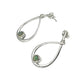 Sterling Silver Ethiopian Opal Teardrop Earrings