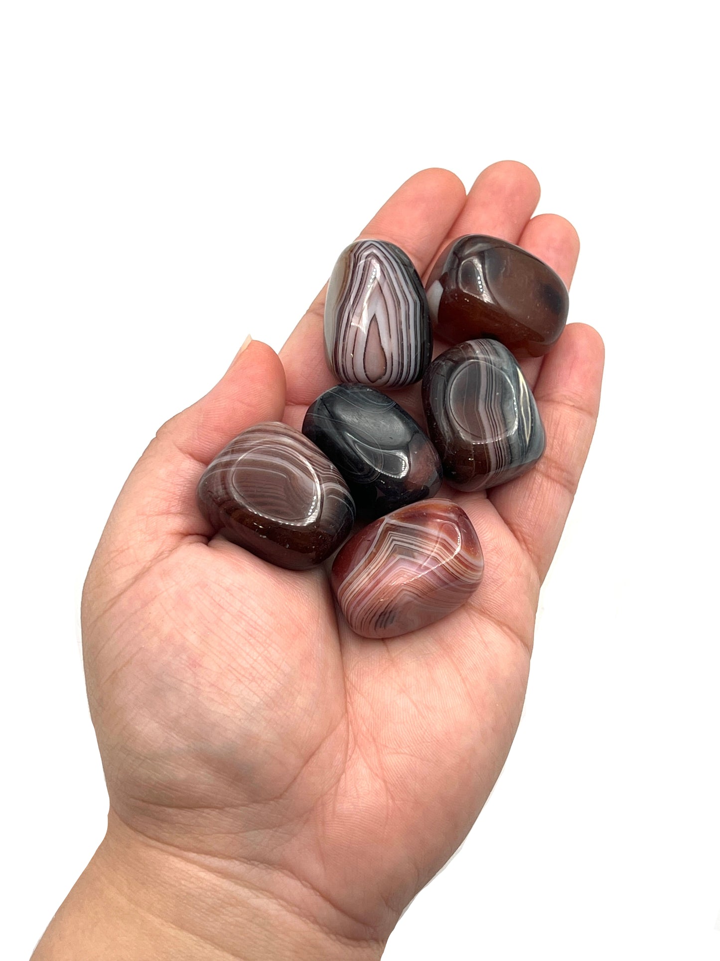 Banded Agate Tumbles