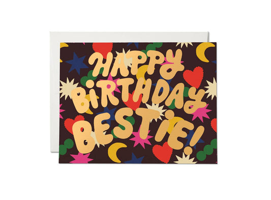 Bestie Birthday Card