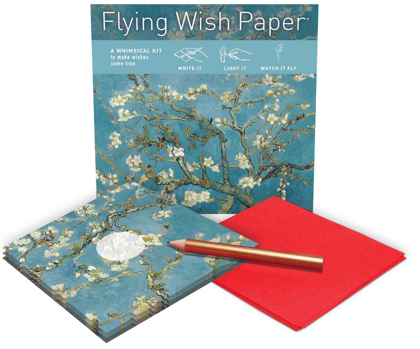 ALMOND BLOSSOMS Wish Paper Kit