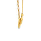 Gold Plated Egyptian Sphinx Charm Necklace