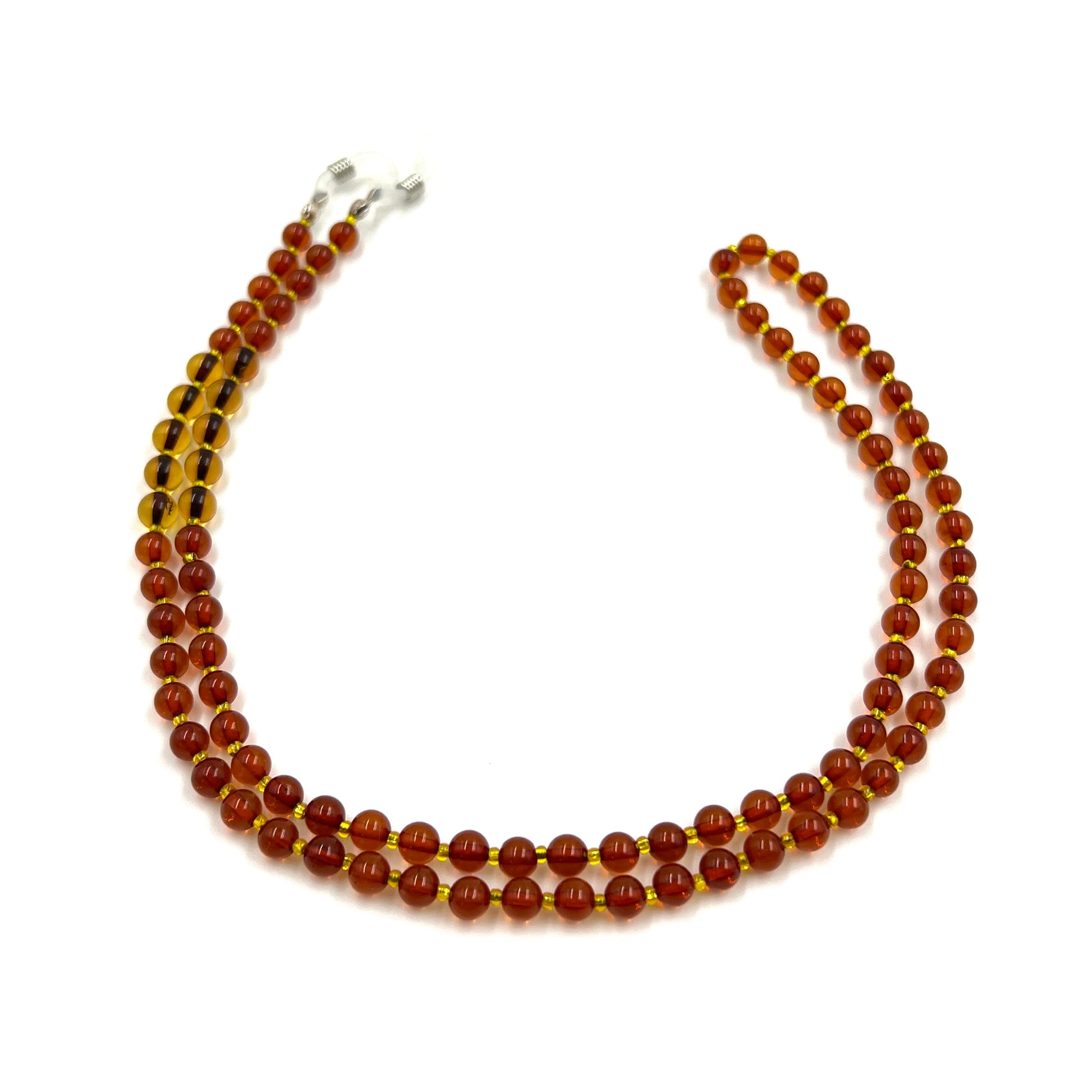 Round Amber Glasses Straps Round Amber Glasses Straps