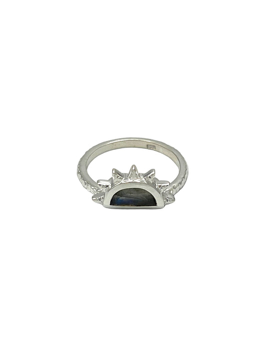 Rising Sun Gemstone Ring